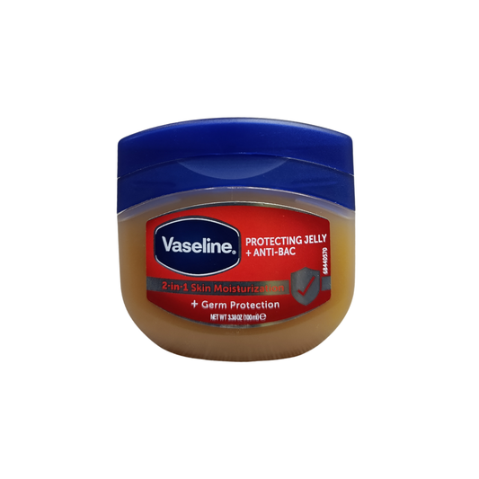 Vaseline Protective Jelly + Anti-Bacterial 2 in 1 Skin Moisturizer - 100ml