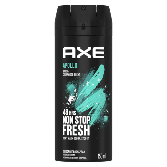 Axe Deodorant Body Spray Apollo 48H Non Stop Fresh - 150ml