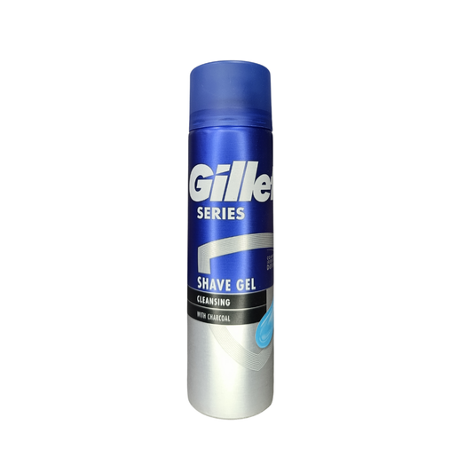 Gillette Series Shaving Gel Cleansing With Charcoal - 200ml