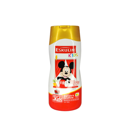 Eskulin Kids Mikey Mouse Shampoo & Conditioner - 200ml