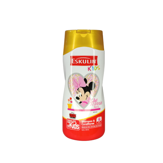 Eskulin Kids Minne Mouse Shampoo & Conditioner - 200ml