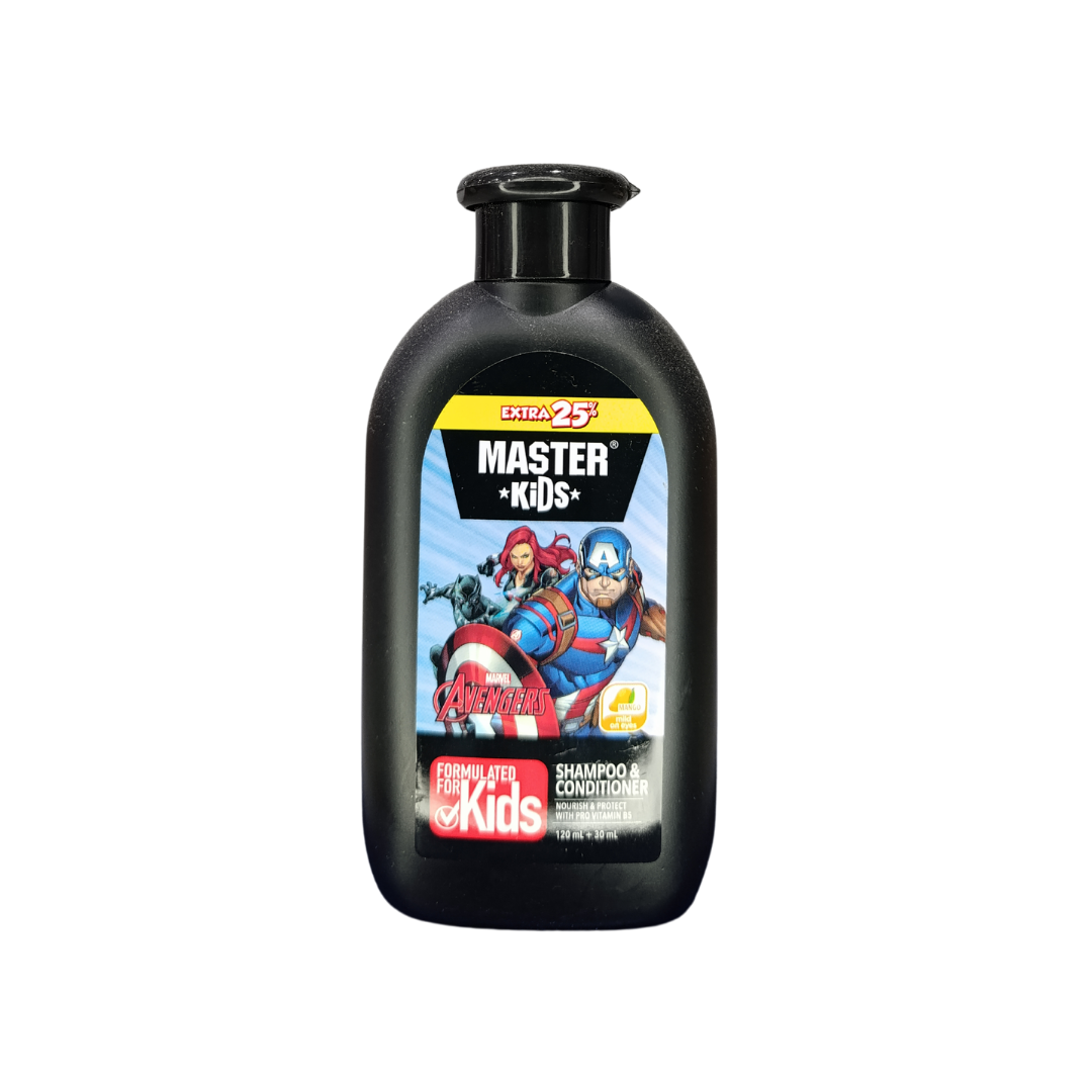 Master Kids Avengers Shampoo & Conditioner - 150ml