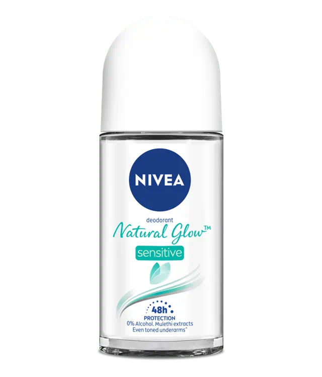 Nivea Roll On Deodorant Natural Glow Sensitive - 50ml