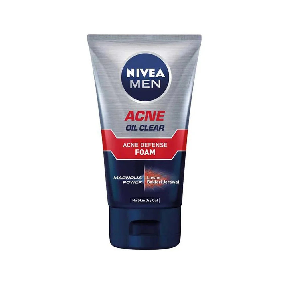 NIVEA Men Acne Oil Clear Acne Defence Foam - 100ml