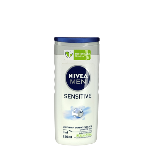 Nivea Men Shower Gel 3 in 1 Sensitive - 250ml