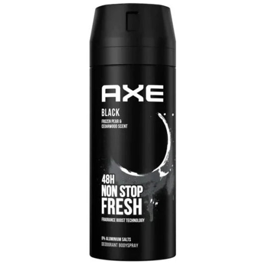 Axe Deodorant Body Spray Black 48h Non Stop Fresh - 150ml