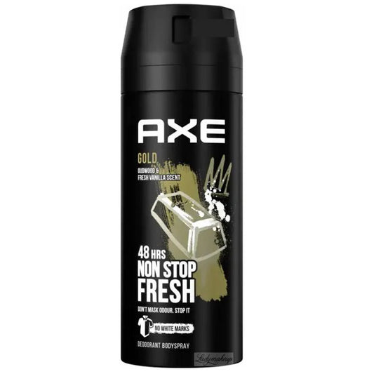 Axe Deodorant Body Spray Gold 48H Non Stop Fresh - 150ml