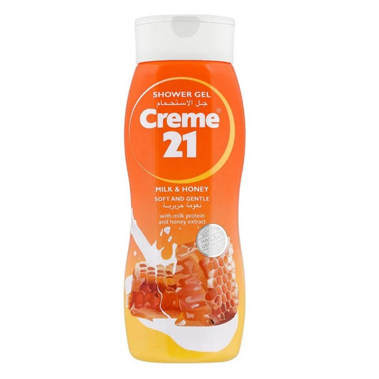 Creme 21 Shower Gel Milk & Honey Soft and Gentle - 250ml