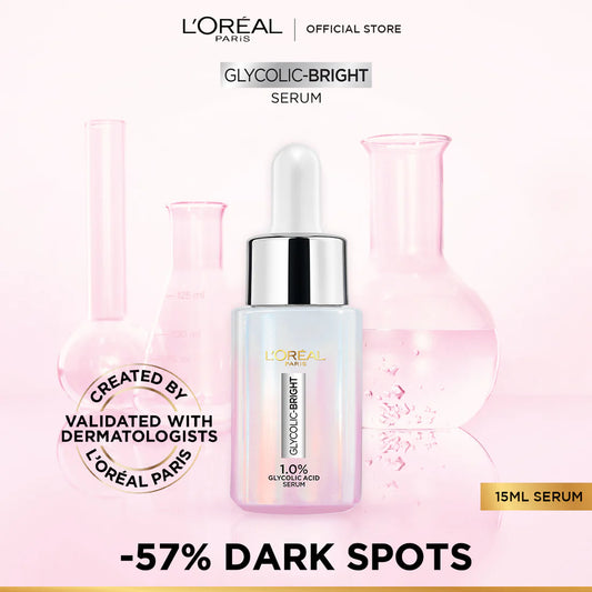 L'Oréal Glycolic Bright Instant glowing Serum - 15 ml
