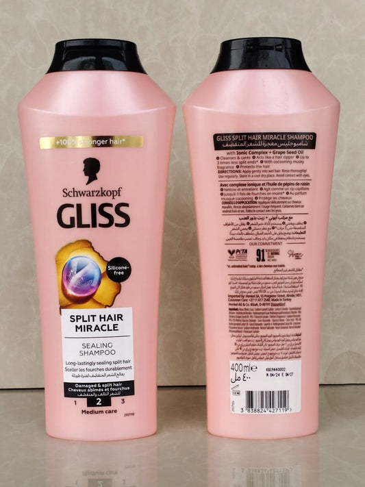 Gliss Schwarzkoqf Split Hair Miracle Shampoo - 400 ml