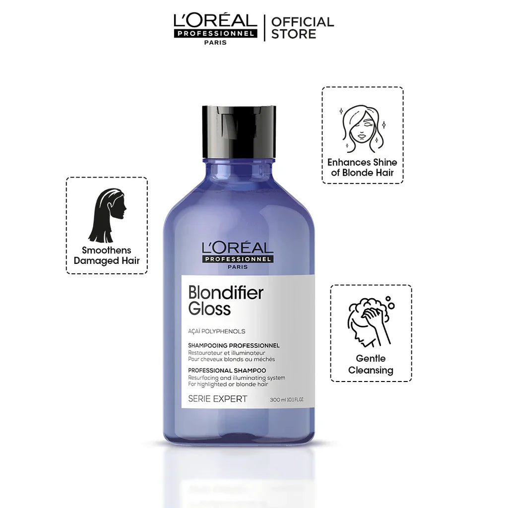 L'Oréal Professionnel Série Expert Blondifier Gloss Shampoo - 300ml