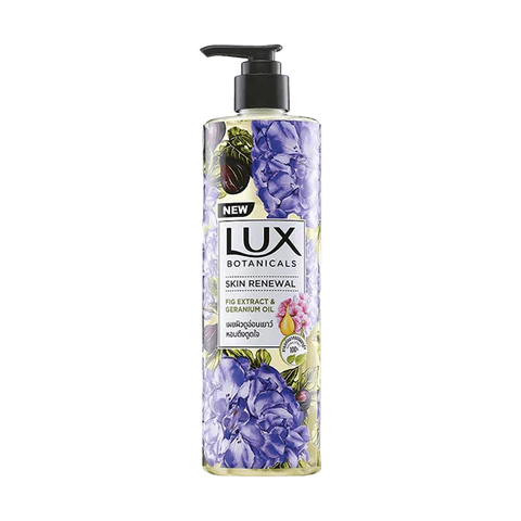 lux Botanical Skin Renewal Fig Extract & Geranium Oil Body Wash - 450ml