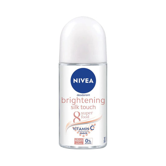 Nivea Roll On Deodorant Brightening Silk Touch - 50ml