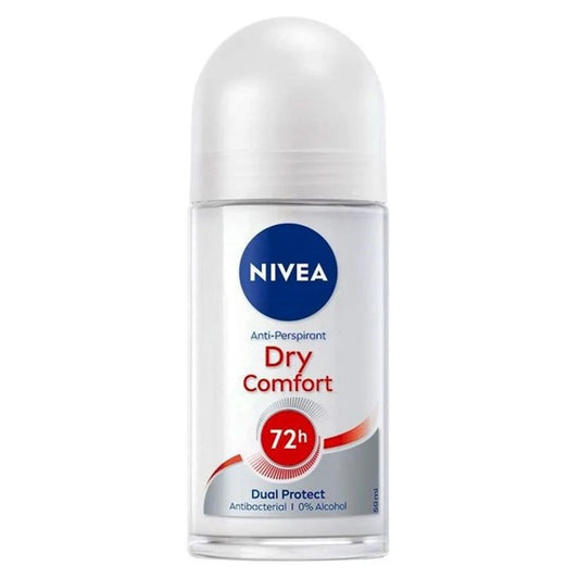 Nivea Roll On Deodorant Dry Comfort 72H - 50 ML