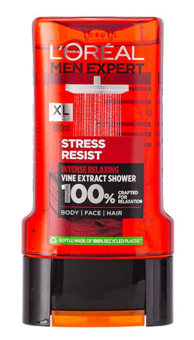 L'Oréal Men Expert Stress Resist  100% Shower Gel - 300 ml