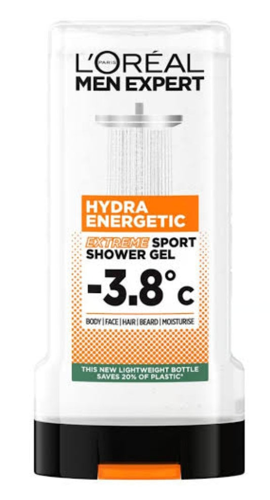 L'Oréal Men Expert Hydra Energetic -3.8°C Shower Gel - 300 ml