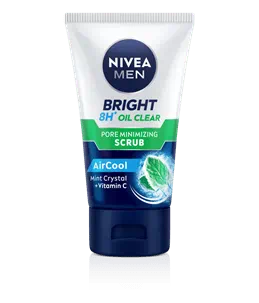 NIVEA Men Bright Oil Clear Scrub 100ml