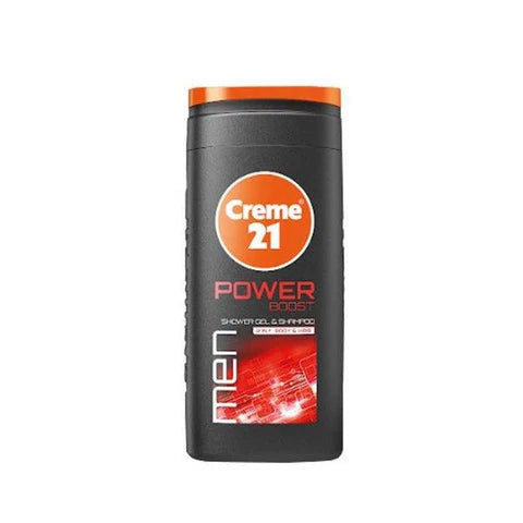 Creme 21 Power Boost Shower Gel & Shampoo- 250ml