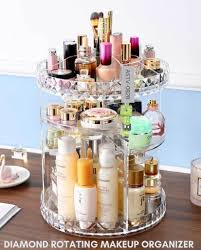 Make-up Organizer Arylic With  360 Degree Rotation