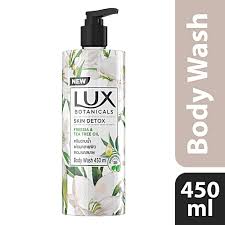 Lux Botanical Skin Detox Freesia & Tea Tree Oil Body Wash - 450 ml