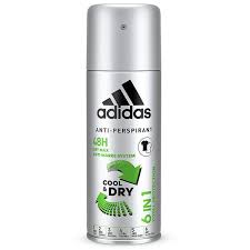 Adidas 6in1 Anti-Perspirant Cool & Dry Deodorant - 150ml