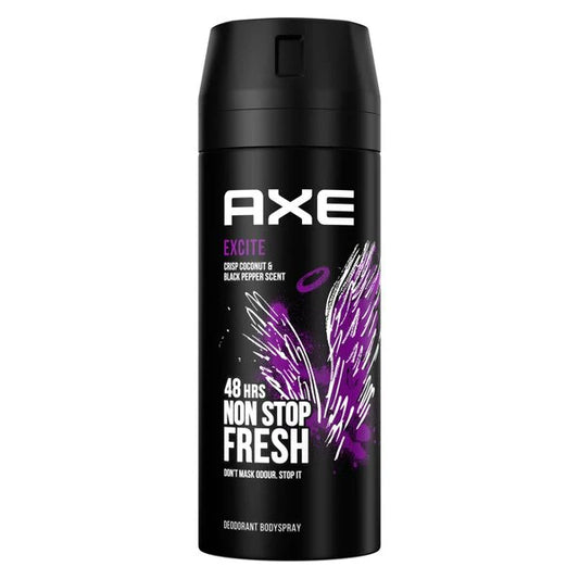 Axe Deodorant Body Spray Excite 48H Non Stop Fresh - 150ml