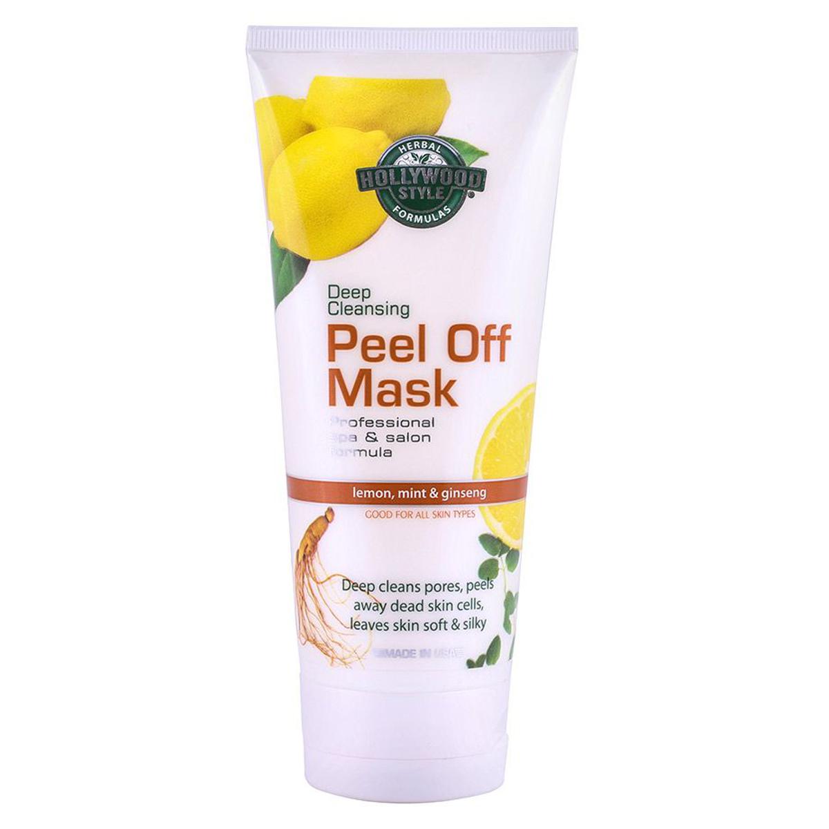 Deep Cleansing Peel Off Mask With Lemon, Mint & Ginseng