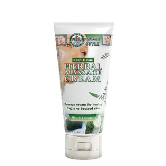 Holly wood Style Deep Tissue Herbal Massage Cream Mint & Cucumber