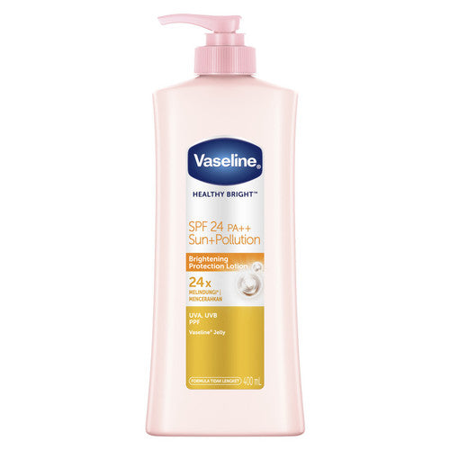 Vaseline Healthy Bright SPF 24 PA++  Sun+Pollution  Brightening Protection Lotion