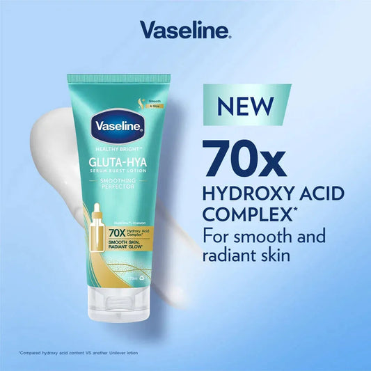 Vaseline Healthy Bright GLUTA-HYA Serum Burst Lotion Smoothing Perfector - 300ml